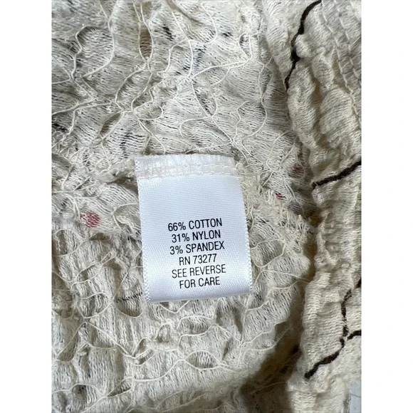 Croft & Barrow Floral Short Sleeve Shirt Daughter Mother Sister Womens SZ PL - Picture 7 of 8